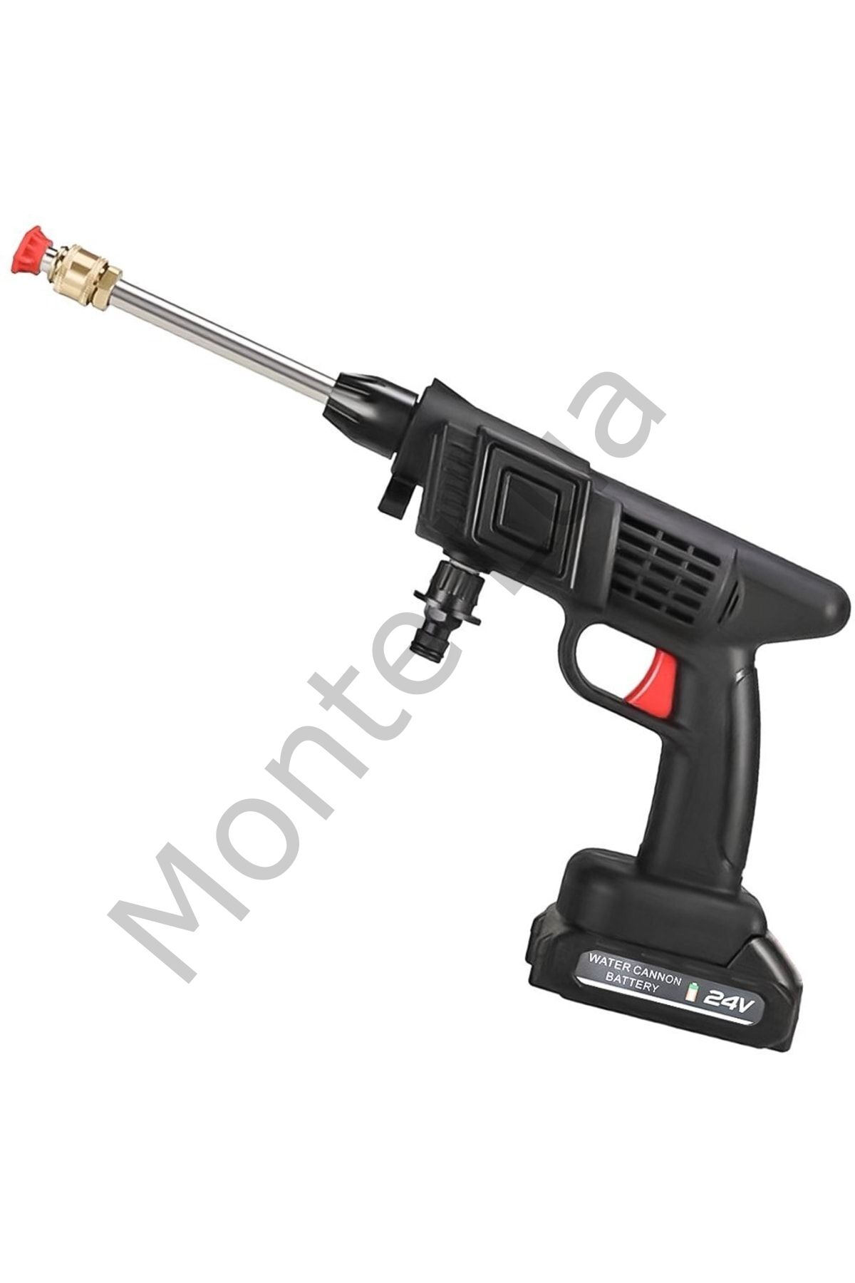 Şarjlı Basınçlı Oto Yıkama ve Şampuan Hazneli