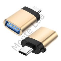 USB3.0 to Type C Çevirici Dönüştürücü OTG Adaptör, Süper Hızlı,