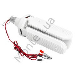 12 Volt, 60 Watt, Akü Maşalı, Pervane Aydınlatma, Beyaz