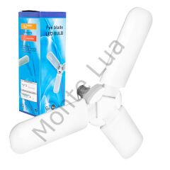 12 Volt, 60 Watt, Akü Maşalı, Pervane Aydınlatma, Beyaz