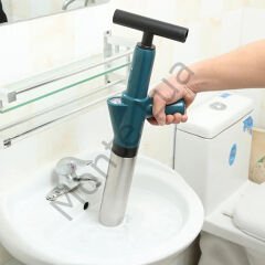 Profesyonel, yüksek basınçlı boru piston, tıkalı tuvalet ve lavabo pompası,