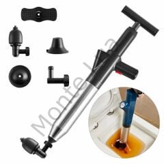 Profesyonel, yüksek basınçlı boru piston, tıkalı tuvalet ve lavabo pompası,