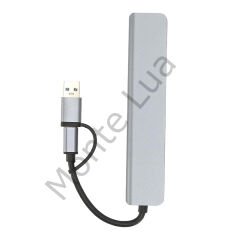 Type-C 7in1 Usb 3.0 Hub, USB/Type-c To USB A, USB C Macbook uyumlu Çevirici,