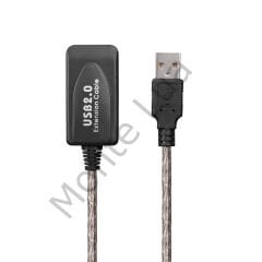 15 Metre Usb 2.0 Uzatma Kablosu Filtreli, Hızlı Veri Transferi,