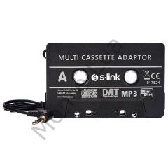 S-Link SLX-AD40 Kasetten MP3 Çalar Kaset Adaptörü (Telefonunuzu Kasetli Radyolara Uyumlu Hale Getirir)