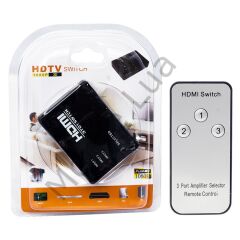 3 Giriş 1 Çıkış HDMI Switcher Toplayıcı