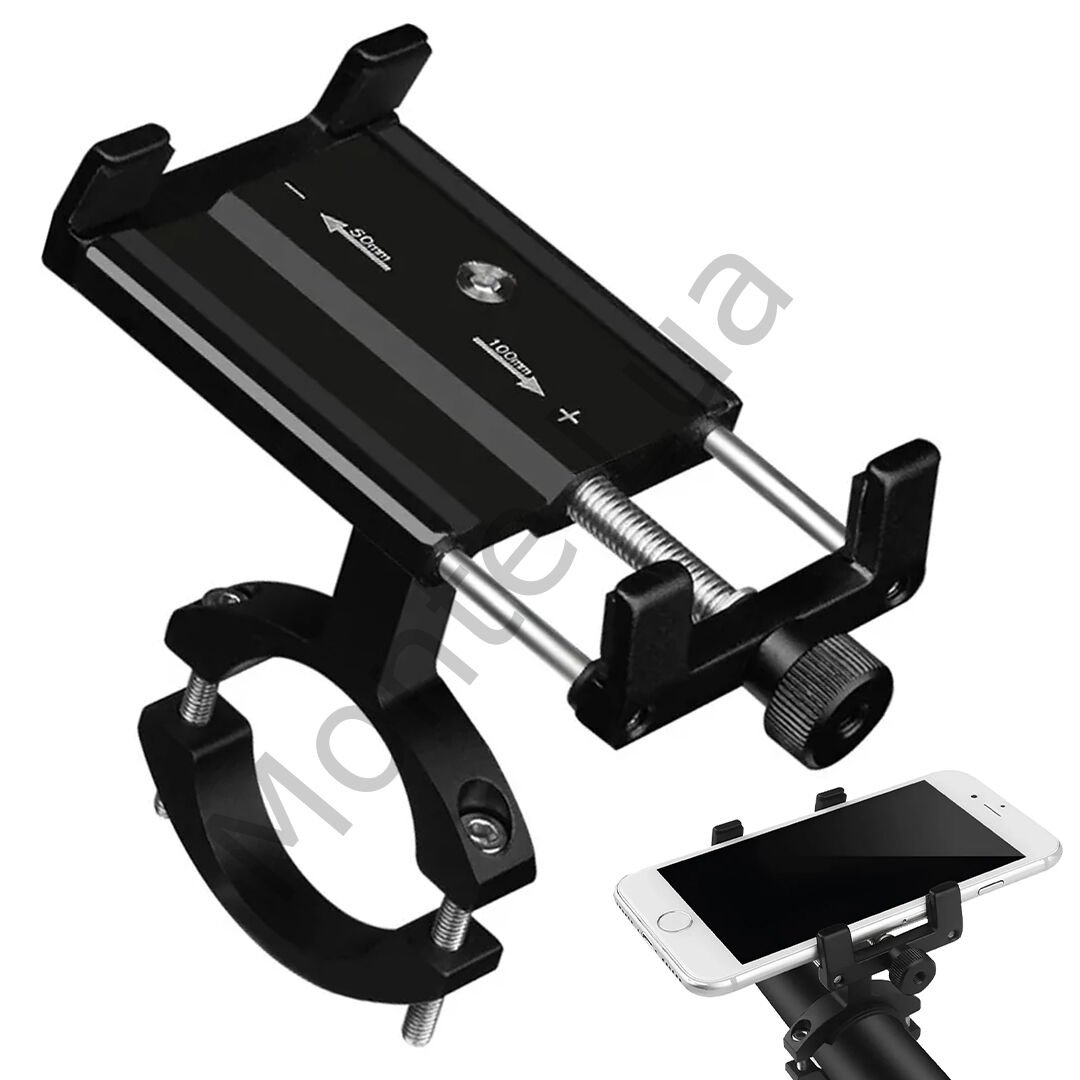 Motosiklet, Bisiklet, Scooter İçin Dayanıklı, Gidon Uyumlu, CNC, Alüminyum, Telefon Tutucu,