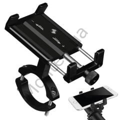Motosiklet, Bisiklet, Scooter İçin Dayanıklı, Gidon Uyumlu, CNC, Alüminyum, Telefon Tutucu,