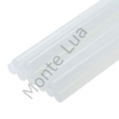 7mm - 30cm, İnce, Şeffaf Silikon, 10 Adet,