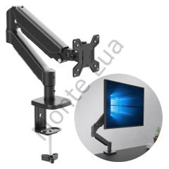 Powermaster 13-32 '' LCD / LED Monitör Tutucu, Kol Amortisörlü, Vesa 75*75 – 100*100, Monitör Standı 2-20 Kg, 360 derece dönebilen, Stand Askı Aparatı,
