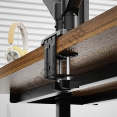 Powermaster 13-32 '' LCD / LED Monitör Çift Tutucu, Kol Amortisörlü, Vesa, Monitör Standı 2-20 Kg, Stand Askı Aparatı,
