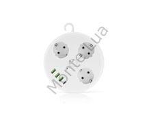 VEA 7 in 1 , Akım Korumalı Grup Priz, 3'LÜ, Anahtarlı, 3 Usb, 1 Type-c, 1.5 Metre Kablolu, Kablosu Toplanabilir Makaralı, 850 Derece Isıya Dayanıklı