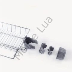 Mutfak ve Banyo Organizer Tek Kat Demir Raf
