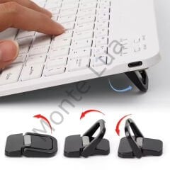 Mini Metal, Tablet Telefon Laptop Klavye Standı, 5Kg Taşıma,