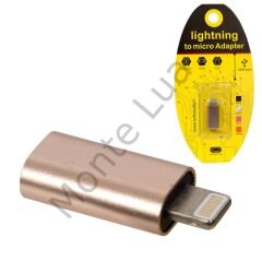 Type-C to Lightning Dönüştürücü Adaptör, Gold