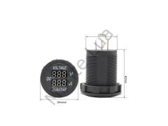 IC-231E Voltampermetre Pano Tipi 28 Mm