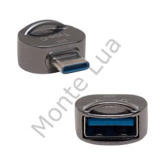 Type-C Usb 3.0 OTG Çevirici, Yüksek Hızlı, Anahtarlıklı, Dönüştürücü Adaptör, Gold Renk,
