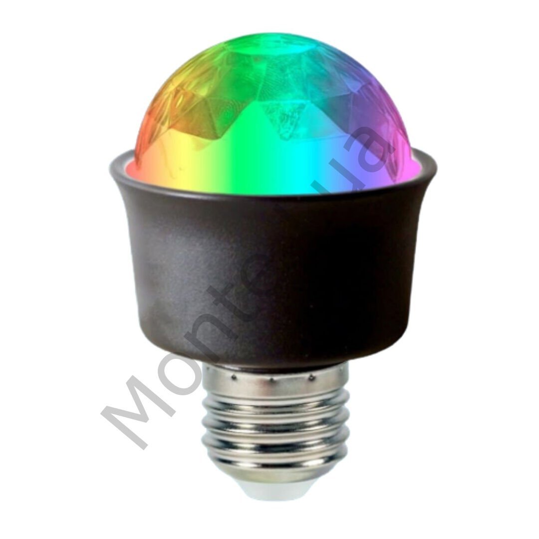 Mini 360 Derece Led 3.3 Watt E27 Duy Rgb Disko Lamba