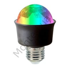 Mini 360 Derece Led 3.3 Watt E27 Duy Rgb Disko Lamba