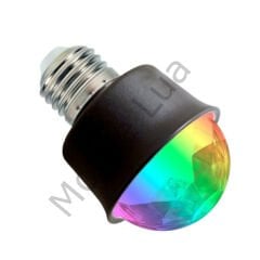 Mini 360 Derece Led 3.3 Watt E27 Duy Rgb Disko Lamba
