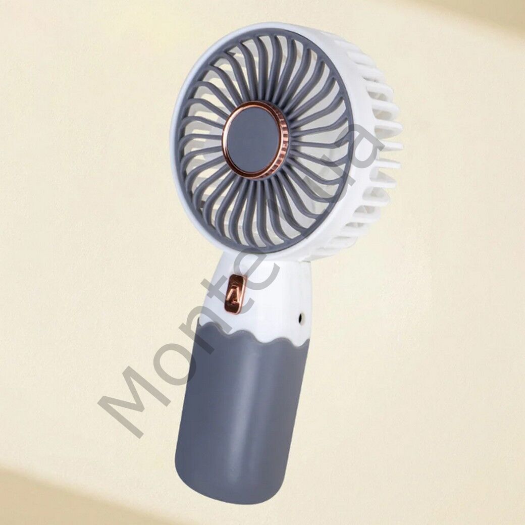 Taşınabilir Elle Tutulabilir, Şarjlı Masa ve El Fanı Vantilatör, Telefon Standlı Mini Fan, 16*8 cm, Hafif Tasarım, Düşük Gürültü Seviyesi