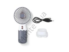 Taşınabilir Elle Tutulabilir, Şarjlı Masa ve El Fanı Vantilatör, Telefon Standlı Mini Fan, 16*8 cm, Hafif Tasarım, Düşük Gürültü Seviyesi