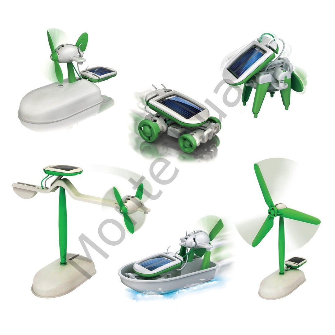 5-14 Yaş Arası Solar Robot Eğitim - Deney Kiti