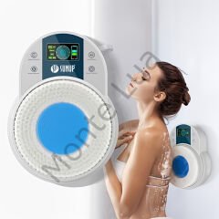 Sunup, Otomatik Sırt Keseleme Ovalama Yıkama Makinesi Duvara Monteli, Elektrikli Sırt Peeling Banyo Yıkama Pedi, 360° Otomatik Sırt Fırçası, 2 Hızlı Ayar, Duşta Derin Temizlik İçin