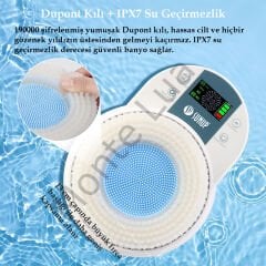 Sunup, Otomatik Sırt Keseleme Ovalama Yıkama Makinesi Duvara Monteli, Elektrikli Sırt Peeling Banyo Yıkama Pedi, 360° Otomatik Sırt Fırçası, 2 Hızlı Ayar, Duşta Derin Temizlik İçin