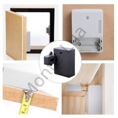 Gizli Çekmece Dolap RFID Kapı Güvenlik Kilidi, akıllı kilit, görünmez kilit, elektronik RFID kart açıklığı, IC kart sensörü, fabrikalar, sauna kütüphaneleri ve ofisler için dolap çekmecesi