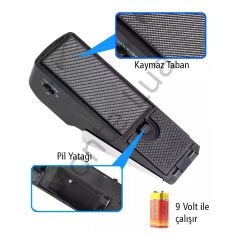 120db Kapı Durdurma Alarmı Titreşimli, Emniyet Kama Kapı Durdurucu, Alarm Durdurucu, Engelleme Seyahat Güvenlik Uyarısı, 120dB, (1 Adet)