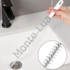Gider Lavabo Borusu Açma, Petek, Kalorifer Temizleme Fırçası, 70 cm, Esnek,