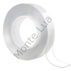 30mm 3 Metre Çift Taraflı Nano Teknoloji Süper Yapıştırıcı Şeffaf Bant, 1MM*3CM*3M