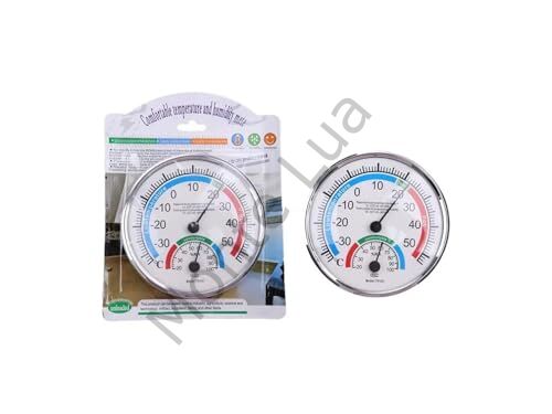Monte Lua Analog Termometre- Nem Ölçer Oda Sıcaklık Ölçer