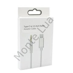 Type-C to 3.5mm Jack Aux Stereo kablo, 1 Metre,