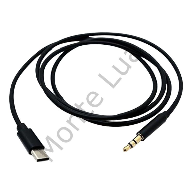 Type-C to 3.5mm Jack Aux Stereo kablo, 1 Metre,