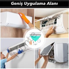 Klima Genel Temizlik Seti, 1 Takım Split Klima Temizlik Seti, Klimalar İçin Su Geçirmez Kılıf,