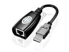 Usb Extrender, 50 Metre Rj45, Usb Uzatma Kablosu, Cat5 – Cat6 uyumlu,
