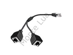 Erkek RJ45 TO 2x Dişi Ethernet Çoklayıcı Splitter Dağıtıcı