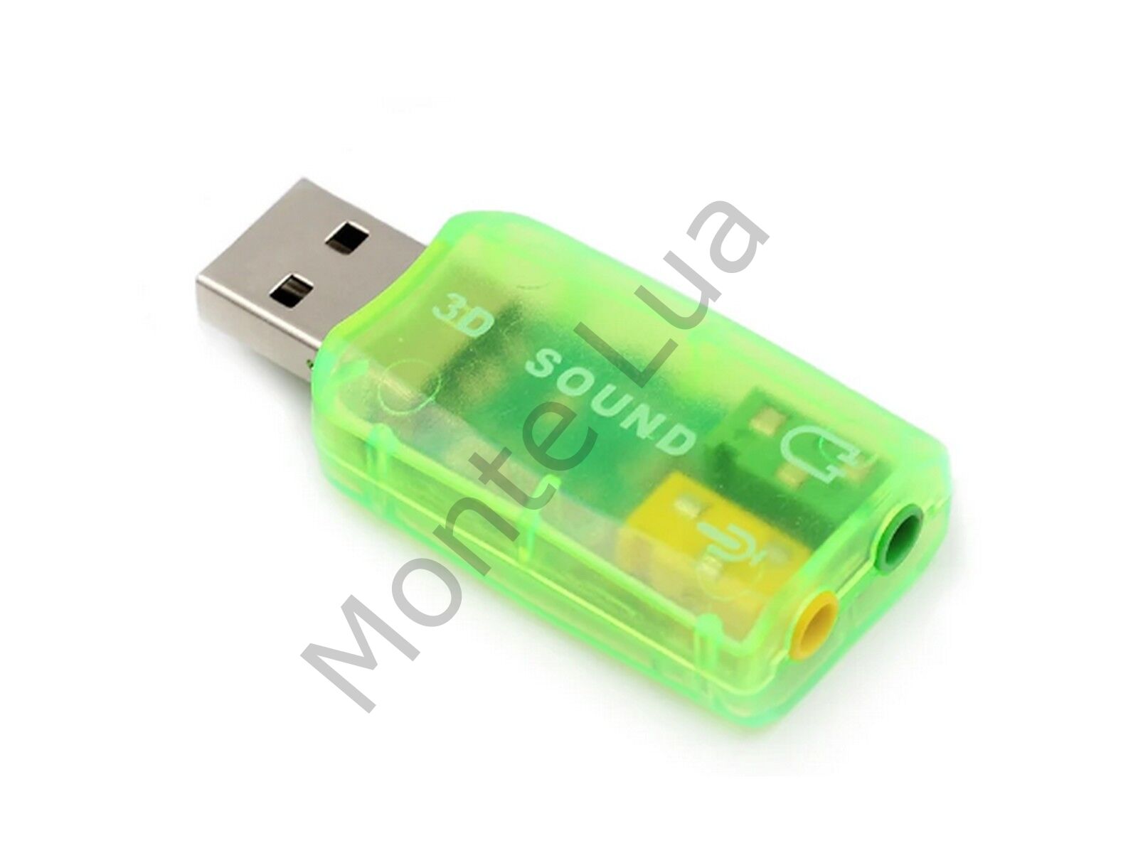 5.1 USB Stereo Ses Adaptörü , Harici Ses Kartı, PC ve Dizüstü Bilgisayar için 3D USB Ses Adaptörü,