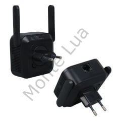 300 Mbps, 2.4 Ghz, 2 Anten Wifi Router Repeater Access Point, Priz Tipi, powermaster,