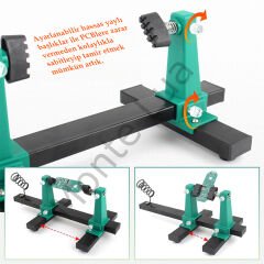 Ayarlanabilir PCB Levha Board Tutucu Havya Tamir Standı