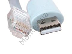1.5 Metre Usb to Rj45 Kablo USB-A to Rj45 Veri Kablosu Dönüştürücü USB to Ethernet/LAN Kablo, FT232RL çip,