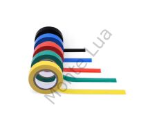 5 Adet Elektrik Bandı, Pvc İzole Bant, 0.13x18mm, 10 Metre (Renkli), 600 V, 80 Derece,