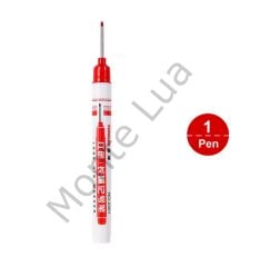 Derin Konum İşaretleme Kalemi, Marangoz, Mobilya, Demir Doğrama, Duvar, 1 Adet, Kırmızı Renk