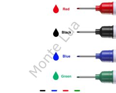 Derin Konum İşaretleme Kalemi, Marangoz, Mobilya, Demir Doğrama, Duvar, 1 Adet, Kırmızı Renk