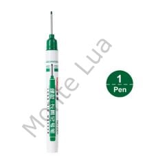 Derin Konum İşaretleme Kalemi, Marangoz, Mobilya, Demir Doğrama, Duvar, 1 Adet, Yeşil Renk