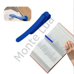 Kitap Okuma Ayracı Silikon, Mavi, 1 Adet,