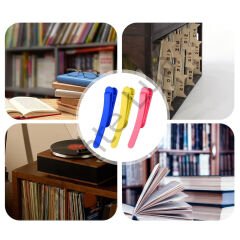 Kitap Okuma Ayracı Silikon, Yeşil, 1 Adet,