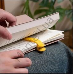 Kitap Okuma Ayracı Silikon, Yeşil, 1 Adet,